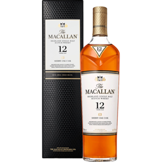 Macallan / Schottland, Speyside Macallan 12 Years Old Sherry Oak Highland Single Malt Scotch Whisky 0.7 l 40% vol