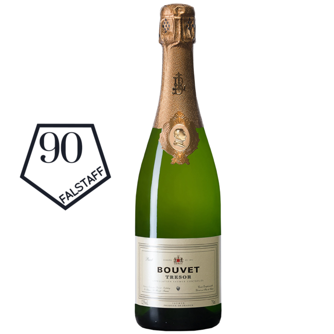 Saumur AOC Brut Blanc Cuvee Tresor Cremant 0.75 l 12.50% vol
