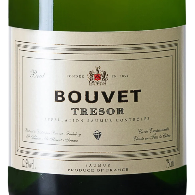 Saumur AOC Brut Blanc Cuvee Tresor Cremant 0.75 l 12.50% vol