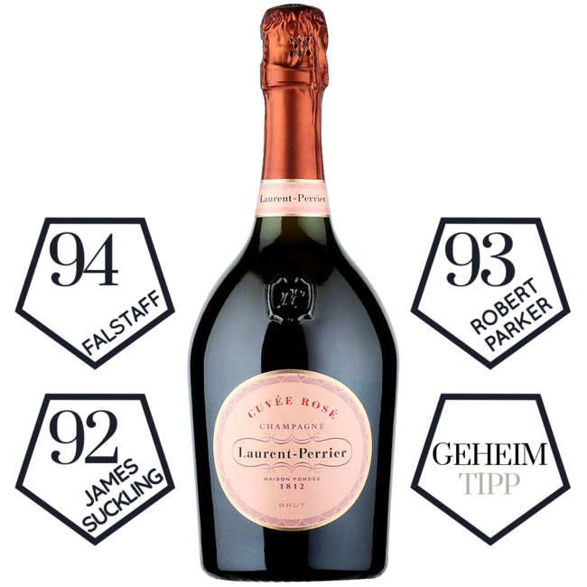 Laurent Perrier Cuvee Rose Brut Champagner 0.75 l 12% vol