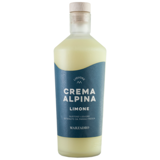 Marzadro / Italien, Trentino, Nogaredo Crema Alpina Limone Likör 0,7 l 17 % vol