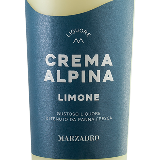 Marzadro Crema Alpina Limone Likör 0.7 l 17% vol