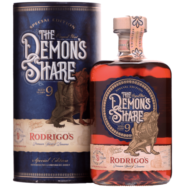 The Demon's Share 9 Years Rodrigo’s Special Edition Rum Based Spirit 0.7 l 40% vol