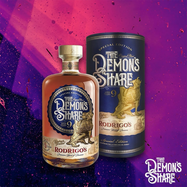 The Demon's Share 9 Years Rodrigo’s Special Edition Rum Based Spirit 0.7 l 40% vol