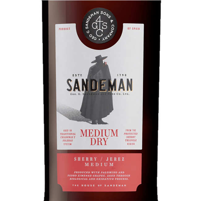 Sandeman Sherry Medium Dry 0.75 l 15% vol