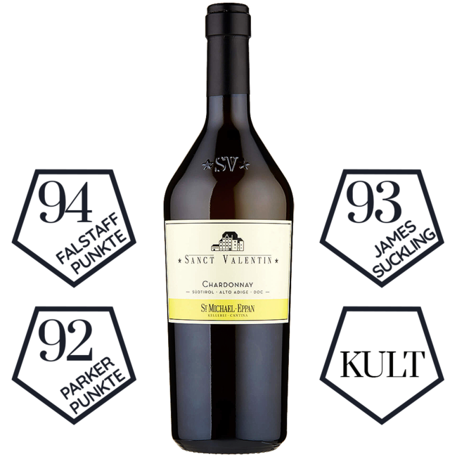 Sanct Valentin Chardonnay DOC 2023 0.75 l