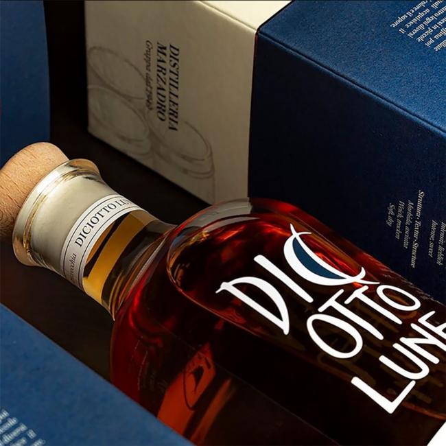 Le Dic'otto Lune Grappa in GB 0.7 l 41% vol