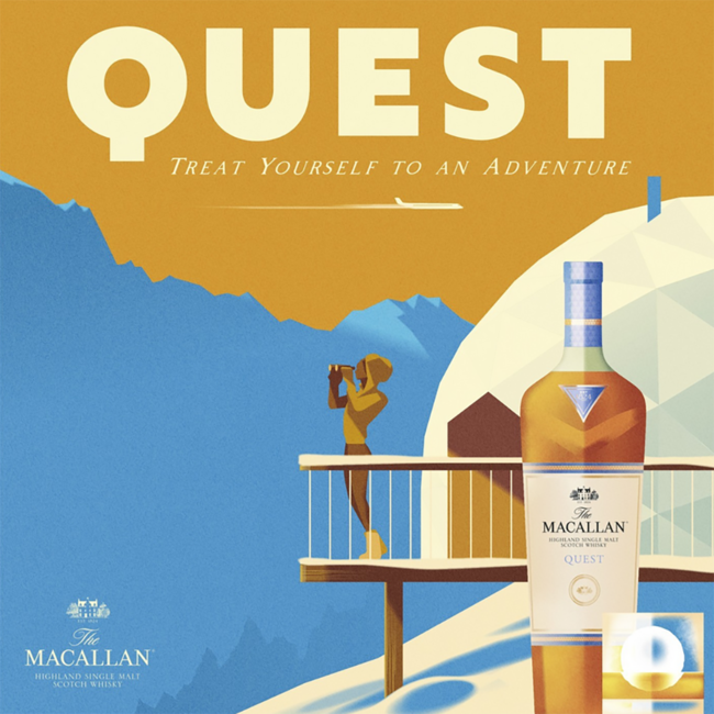 Macallan Quest Highland Single Malt Scotch Whisky 1.0 l 40% vol