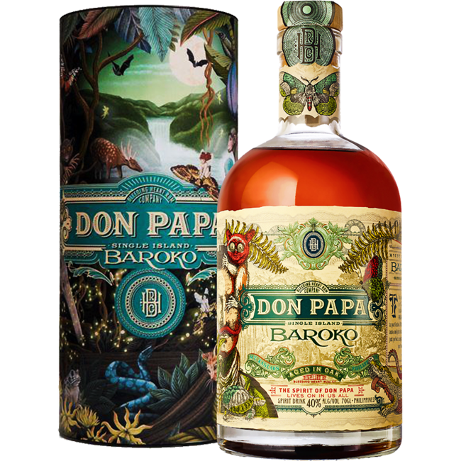 Don Papa Single Island Baroko Ethereal Limited Edition Rum Based Spirit 0.7 l 40% vol