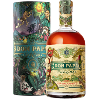 Don Papa Rum  / Philippinen, Insel Negro Don Papa Single Island Baroko ECO Limited Edition Rum Based Spirit 0.7 l 40% vol