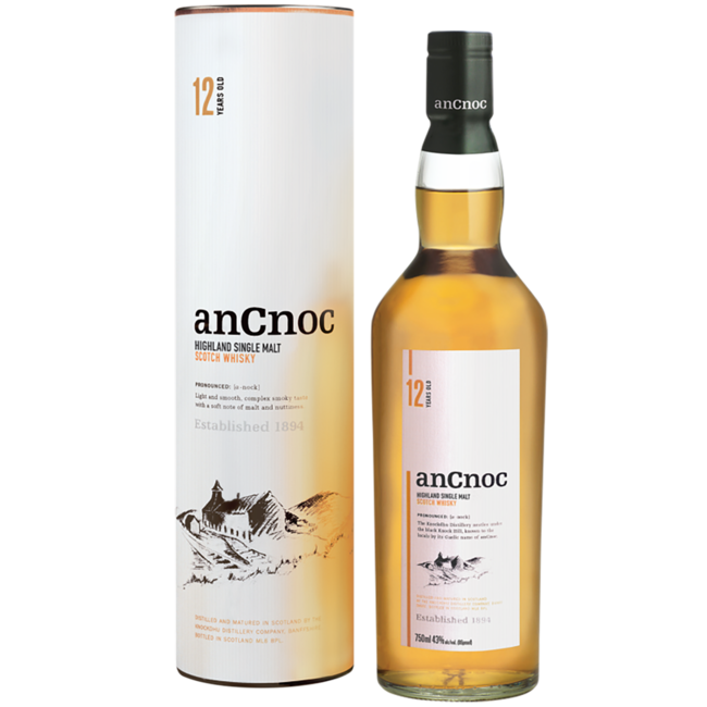 anCnoc 12 Years Highland Single Malt Scotch Whisky 0.7 l 40% vol