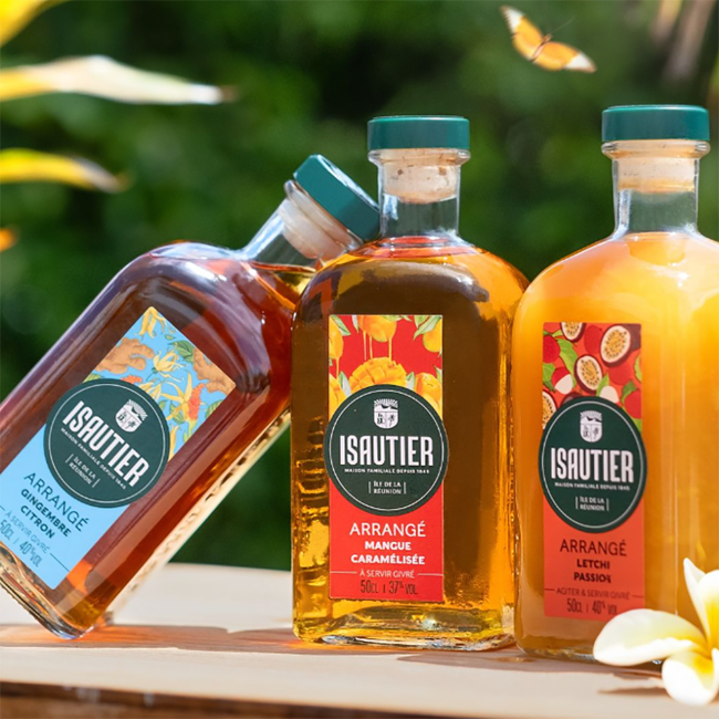 Isautier Arrange Ginger Lemon Rum Likör 0.5 l 40% vol