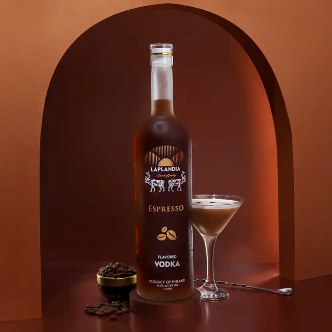 Laplandia Espresso Flavored Vodka 0.7 l 37.50% vol