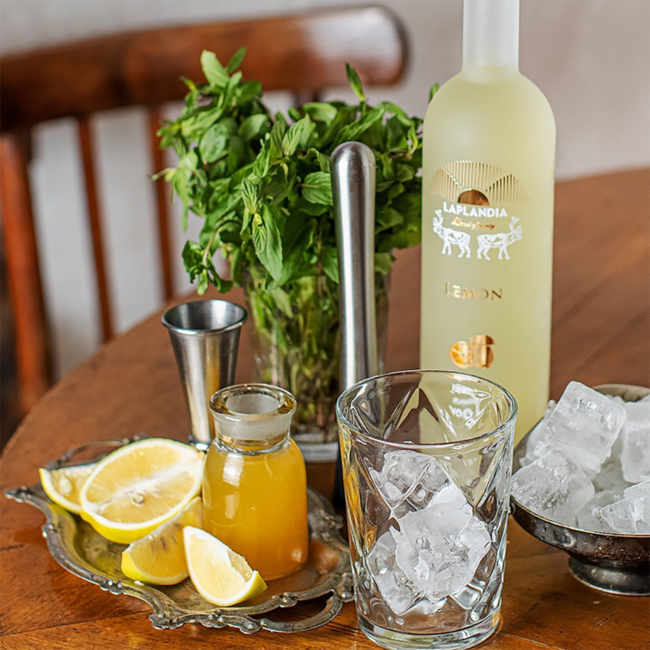 Laplandia Lemon Flavored Vodka 0.7 l 37.50% vol