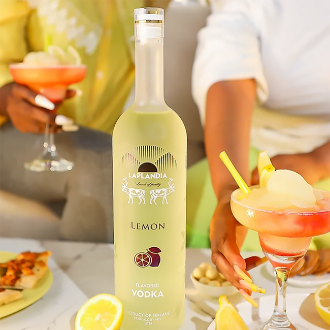 Laplandia Lemon Flavored Vodka 0.7 l 37.50% vol
