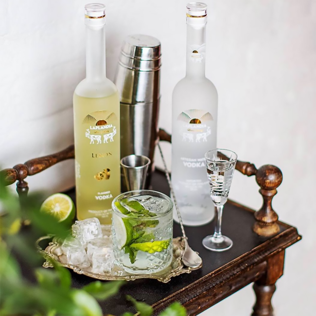 Laplandia Lemon Flavored Vodka 0.7 l 37.50% vol