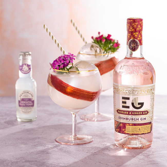 Edinburgh Rhubarb & Ginger Gin 0.7 l 40 % vol