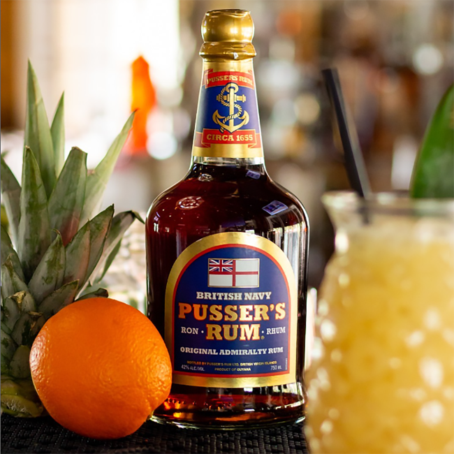 Pusser's Navy Rum Blue Label 0.7 l 40% vol