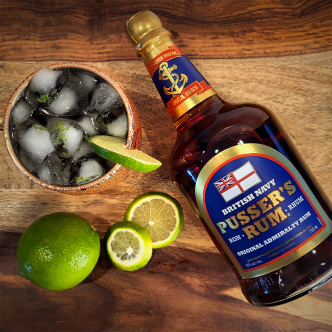 Pusser's Navy Rum Blue Label 0.7 l 40% vol
