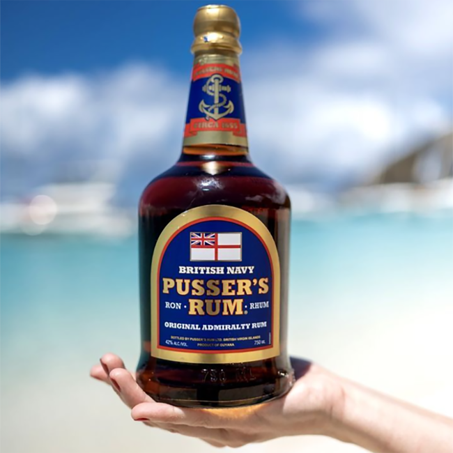 Pusser's Navy Rum Blue Label 0.7 l 40% vol