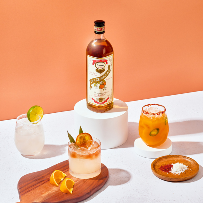 Pierre Ferrand Triple Sec Dry Cruacao Liqueur  0.7 l 40 % vol