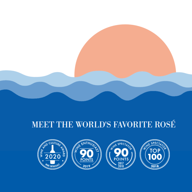 Hampton Water Rose AOP 2024 Magnum 1.5 l