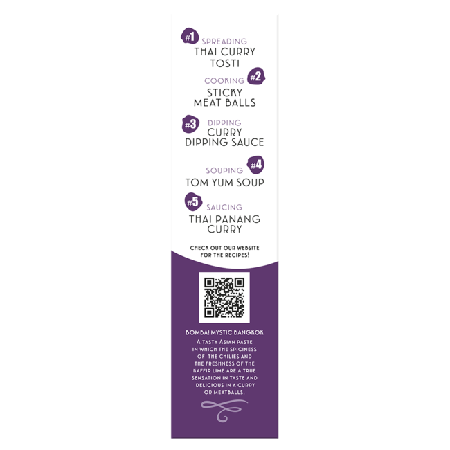 Bomba! Mystic Bangkok, Asiatische Curry Würzpaste 150g