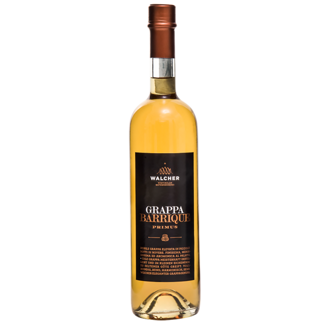 Walcher Grappa Primus Barrique 0.7 l 40% vol