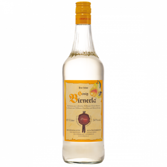 Feinbrennerei Prinz / Österreich, Vorarlberg, Hörbranz Prinz Honig Birnerla Schnaps 1.0 l 34% vol