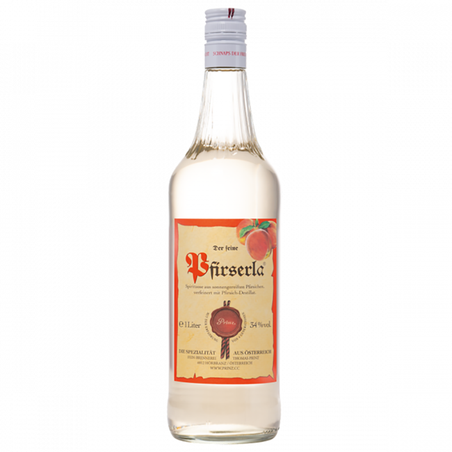 Prinz Pfirserla Schnaps 1.0 l 34% vol