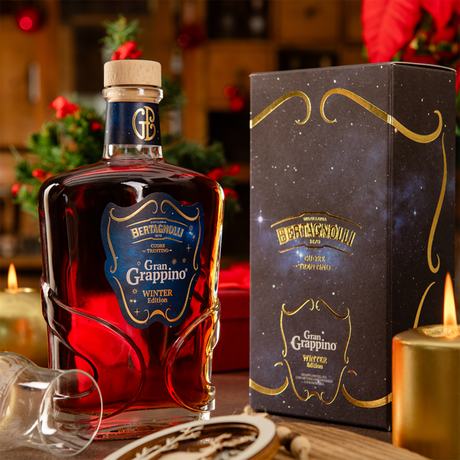 Bertagnolli Gran Grappino Winter Edition in GB 0.7 l 42% vol