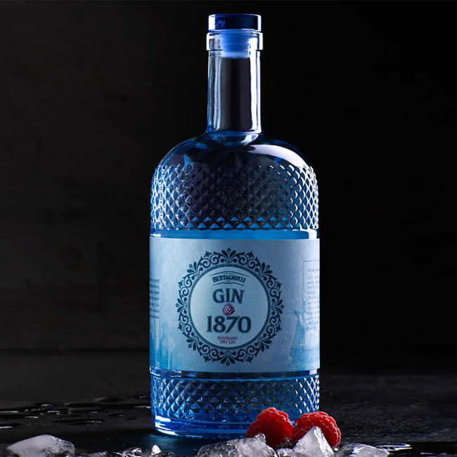 Bertagnolli Gin 1870 Raspberry Dry Gin 0.7 l 40% vol