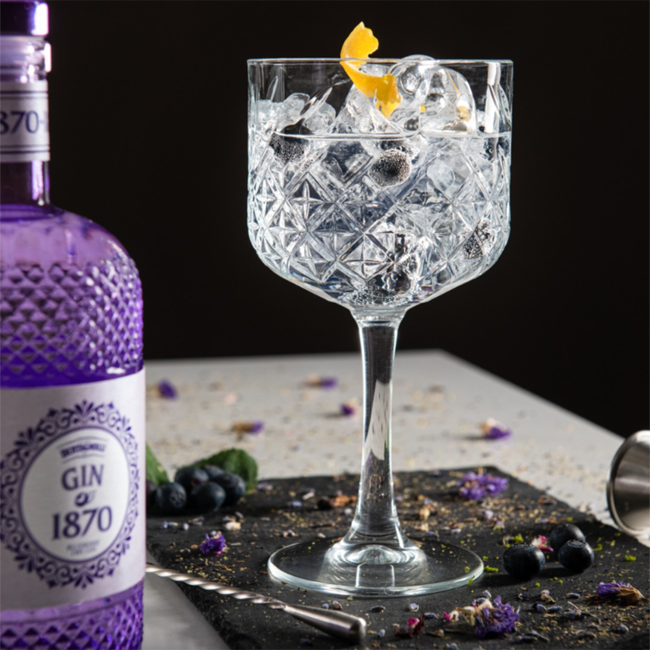 Bertagnolli Gin 1870 Blueberry Dry Gin in GB 0.7 l 43% vol