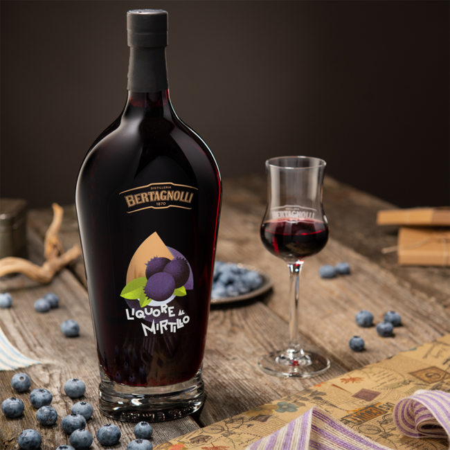 Bertagnolli Mirtillo Heidelbeer Likör 0.7 l 24% vol