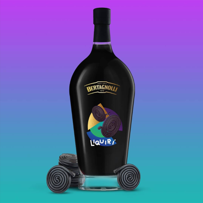 Bertagnolli Liquirì Lakritz Likör 0.7 l 24% vol