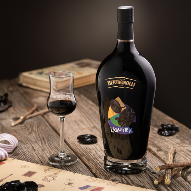 Bertagnolli Liquirì Lakritz Likör 0.7 l 24% vol