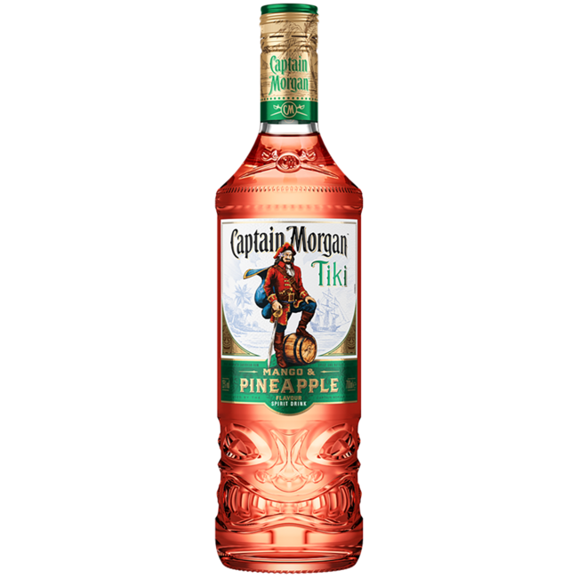 Captain Morgan Tiki Mango & Pineapple Rum Based Spirit 0.7 l 25% vol