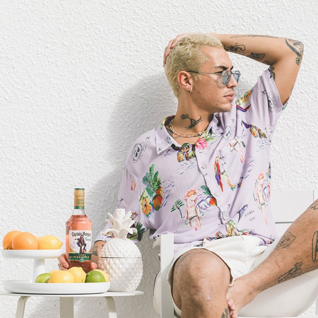 Captain Morgan Tiki Mango & Pineapple Rum Based Spirit 0.7 l 25% vol