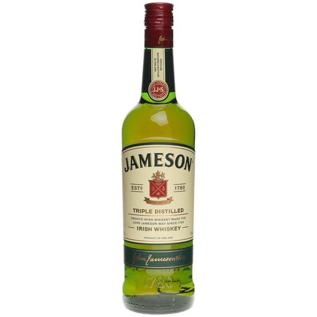 Jameson Triple Distilled Irish Whiskey 1.0 l 40% vol