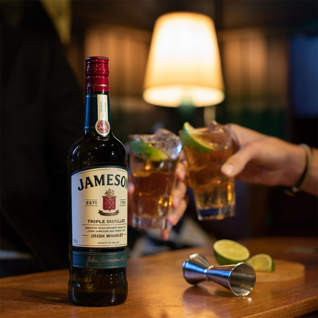 Jameson Triple Distilled Irish Whiskey 1.0 l 40% vol