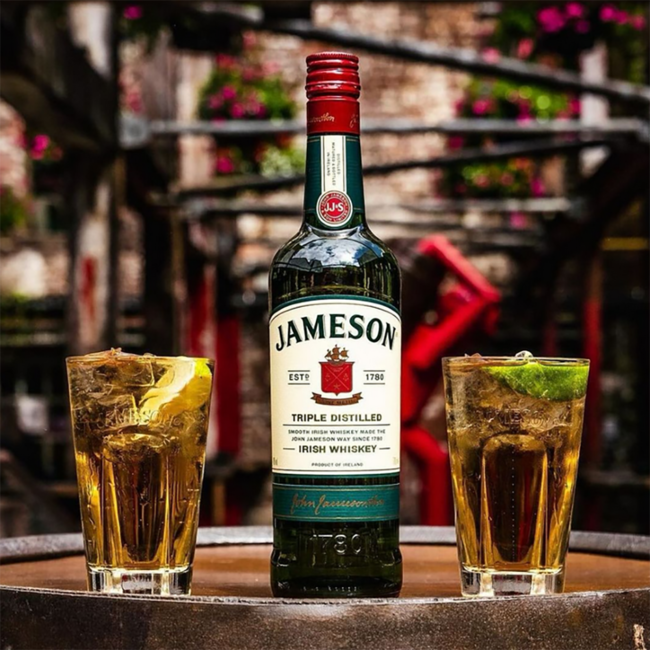 Jameson Triple Distilled Irish Whiskey 1.0 l 40% vol