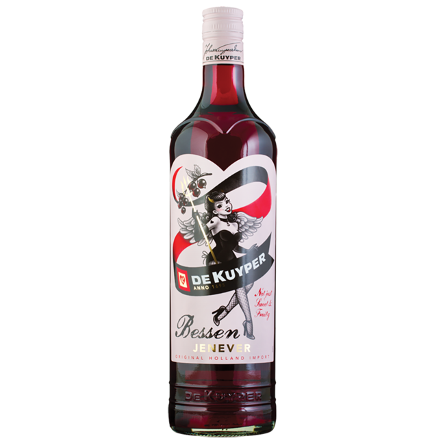 De Kuyper Bessen Jenever 1.00 l 20 % vol