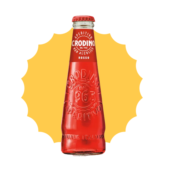 Crodino Rosso Alkoholfreier Aperitif 3 x 0,175 l