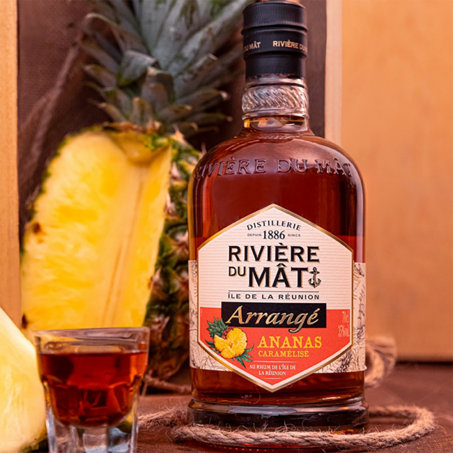 Riviere du Mat Arrange Ananas Rum-Liqueur 0.7 l 35% vol