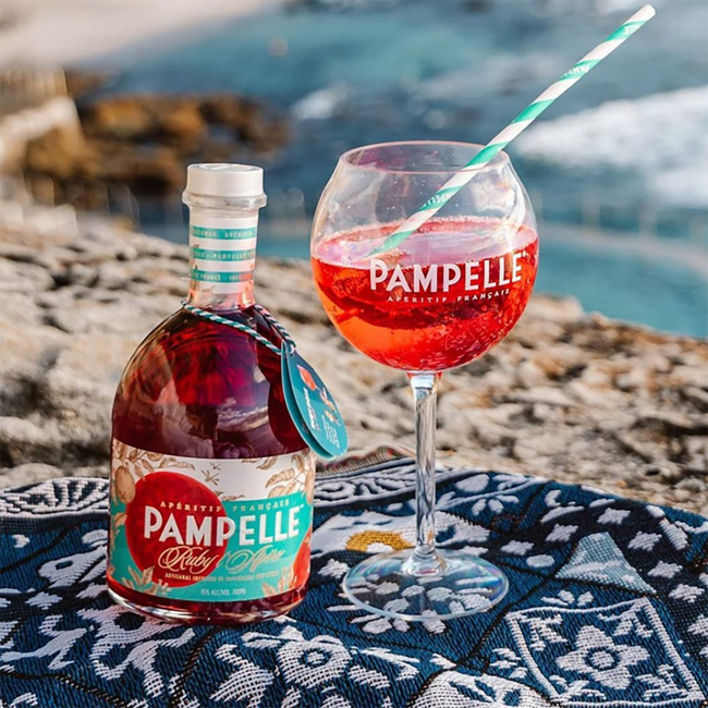 Pampelle Ruby l'Apero Aperitif 0.7 l 15% vol