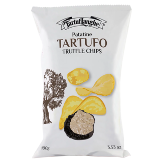TartufLanghe / Italien, Piemont Truffle Chips - Patatine con Tartufo Schwarz (Tuber aestivum Vitt.) Trüffelchips (100g)
