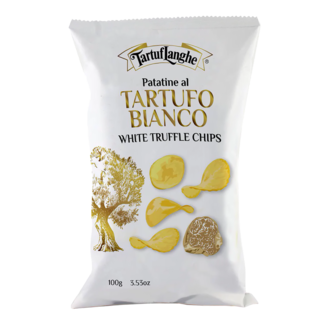 TartufLanghe / Italien, Piemont Truffle Chips - Patatine al Tartufo Bianco (Tuber magnatum Pico) Trüffelchips (100g)