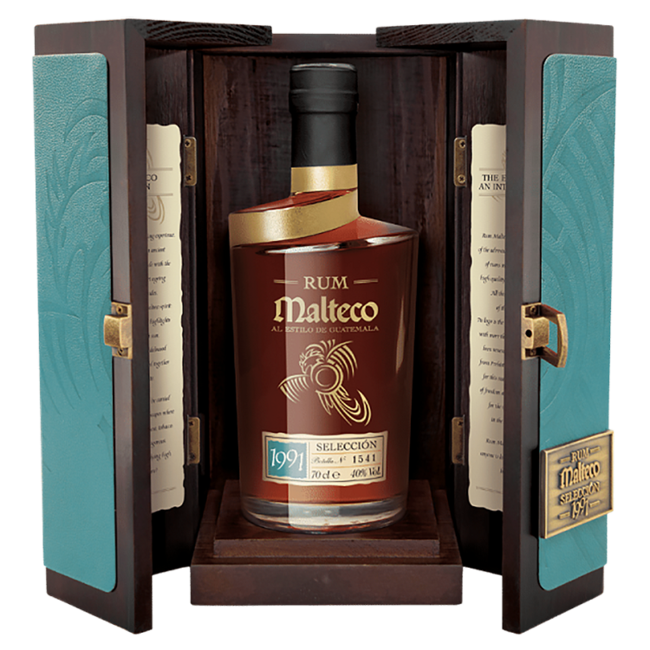 Malteco Seleccion 1991 Rum Holzbox 0.7 l 40% vol