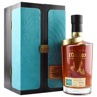Malteco Distillery / Guatemala & Panama Malteco Seleccion 1991 Rum Holzbox 0.7 l 40% vol