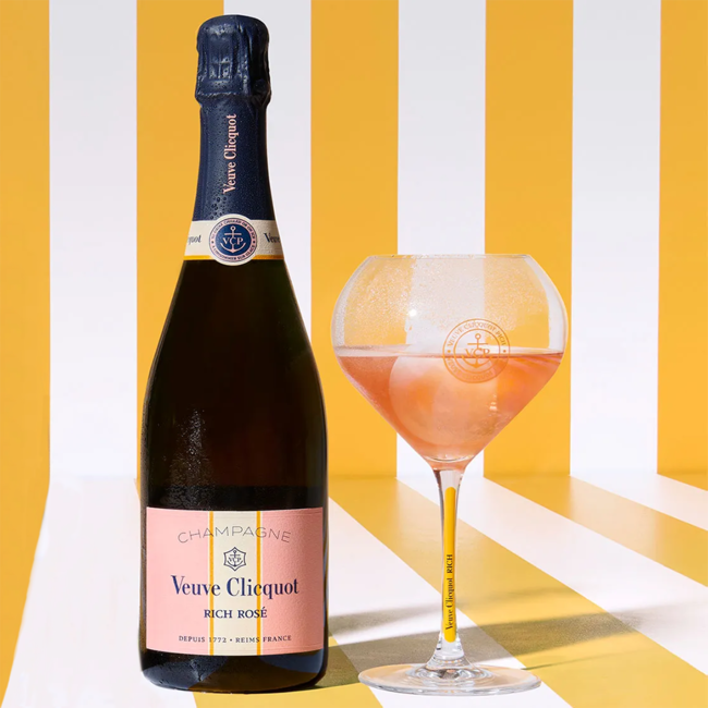 Veuve Clicquot Rich Rose  on Ice Champagner 0.75 l 12% vol